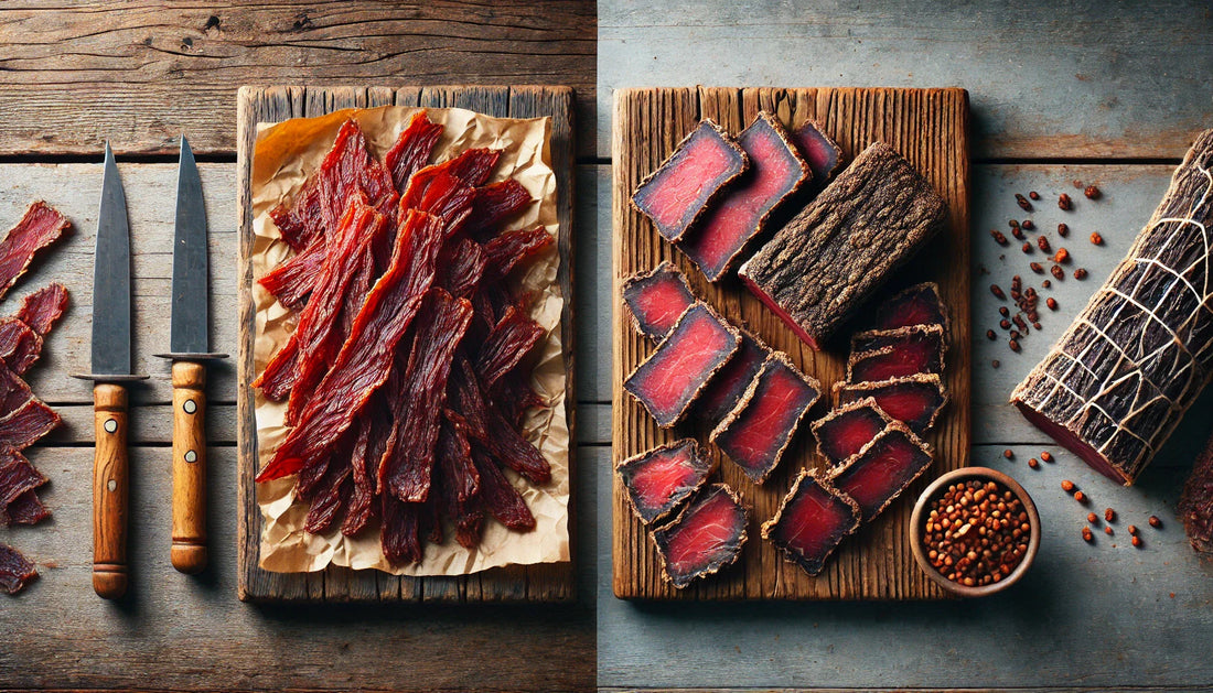 Was ist der Unterschied zwischen Jerky und Biltong?