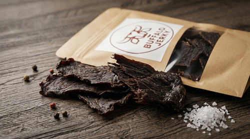 100% Wasserbüffel Jerky – ohne Zuckerzusatz, ohne Bullshit